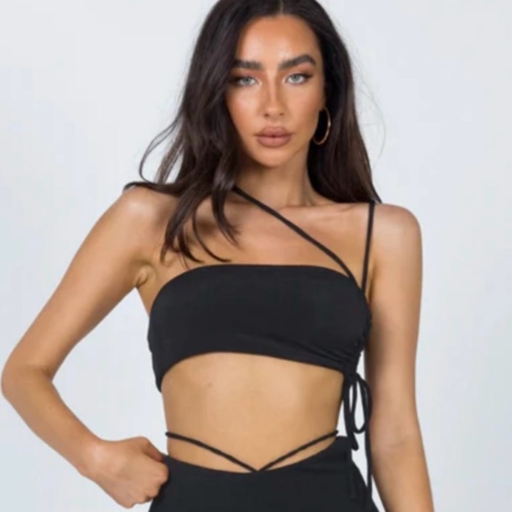 Princess Polly Davina Top Black